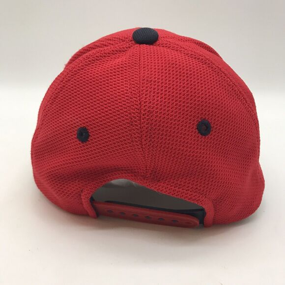 Washington Capitals NHL Licensed Hockey Cap Zephyr Red Black Adult Snapback Hat - Picture 5 of 10